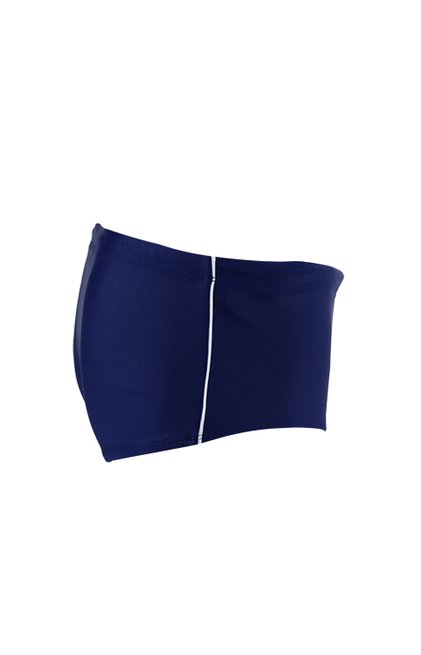 Sunga Tradicional Viés Lisa Azul Marinho