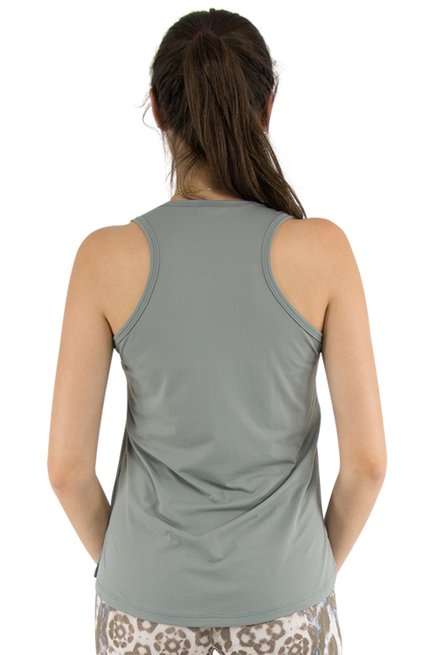 Regata Izaura Dry Fit Lisa Cinza