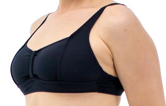 Bustiê Sunkini Senhora Liso Preto