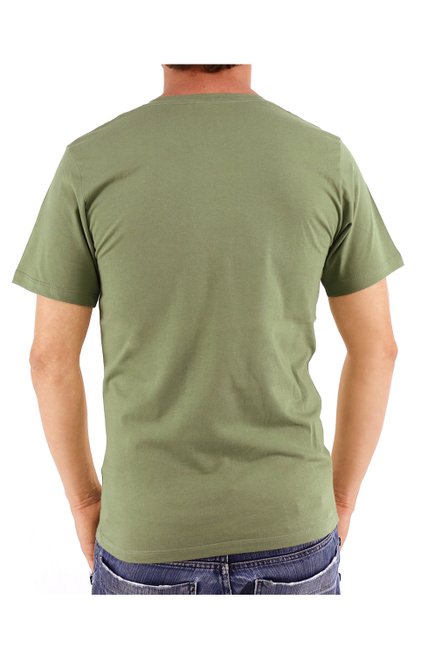 Camiseta Manga Curta Malha Lisa Verde