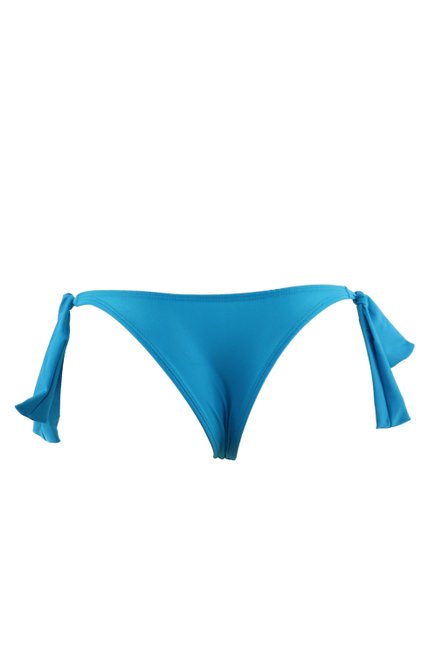 Calcinha Biquíni Amarrada Lisa Azul