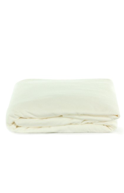 Lençol Malha Casal 200 x 250 cm Creme