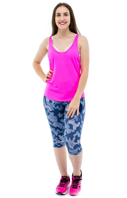 Regata Fitness Dry Fit Lisa Rosa Neon