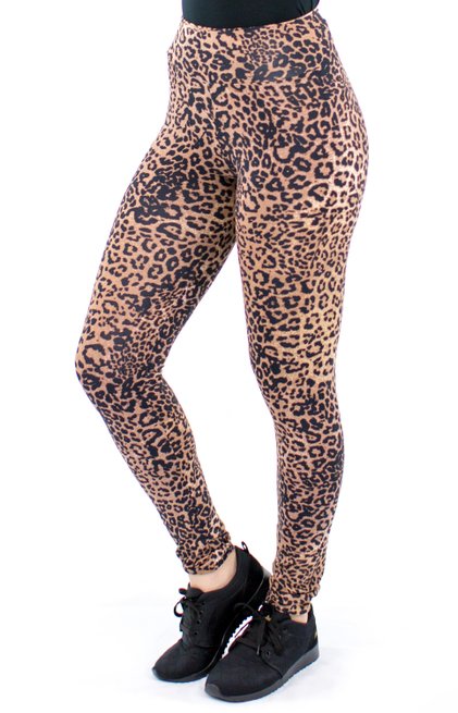 Calça Legging Carol Suplex Estampa Animal