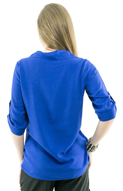 Camisão Manga 3/4 Angela Azul