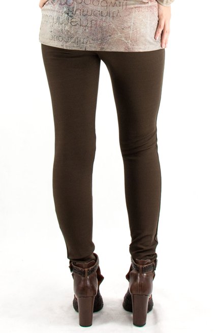 Calça Keli Montaria Lisa Marrom