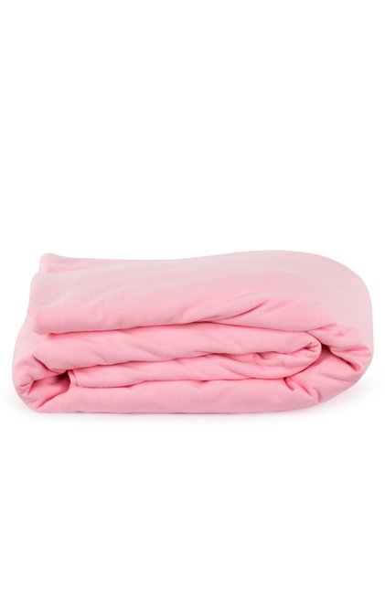 Lençol Malha Casal 200 x 250 cm Rosa Claro