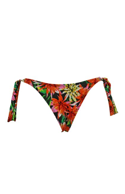 Calcinha Biquíni Amarrada Estampa Floral