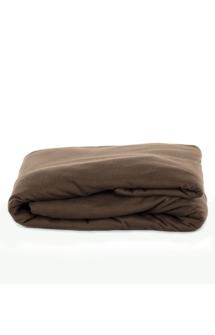 Lençol Malha Casal 200 x 250 cm Marrom