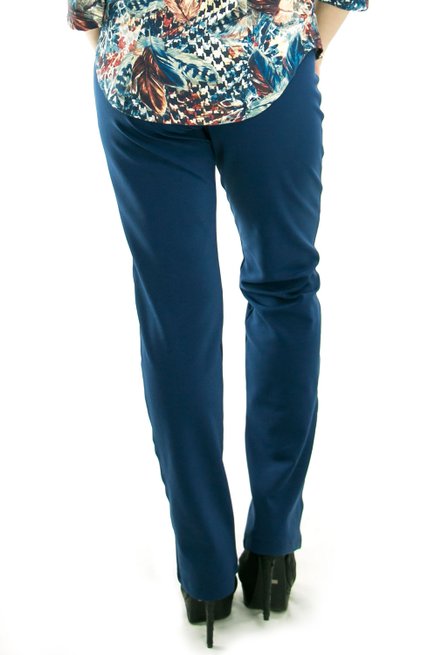 Calça Montaria Lisa Azul Marinho