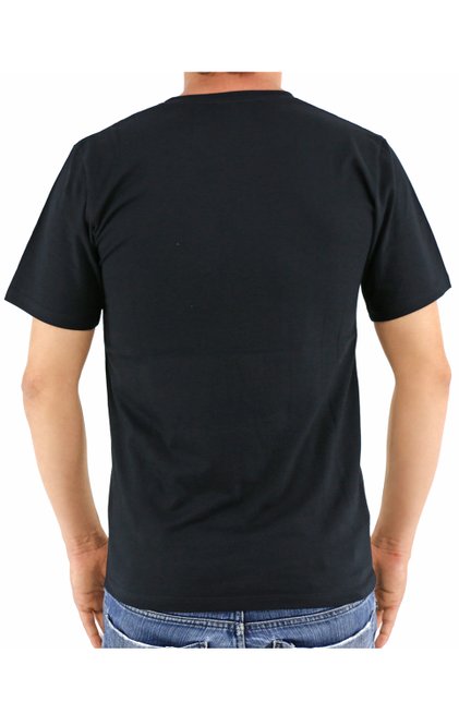 Camiseta Manga Curta Malha Lisa Preta