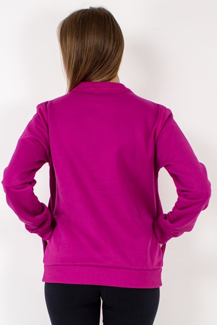 Blusão Laura Feminino Liso Rosa