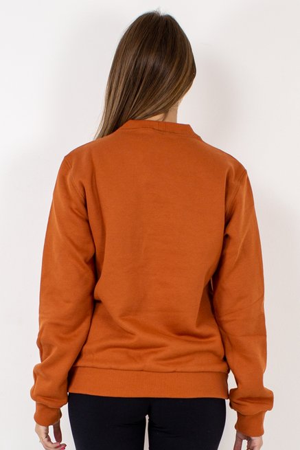 Blusão Laura Feminino Liso Telha