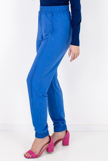 Calça Feminina Jake Moletinho Azul Claro