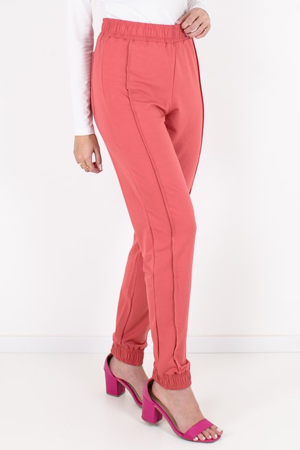 Calça Feminina Jake Moletinho Salmão