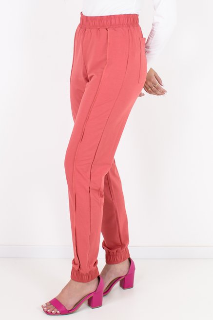 Calça Feminina Jake Moletinho Salmão