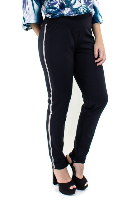 Calça Montaria Lisa Preta