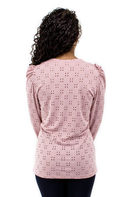 Camisete Manga 7/8 Bofante Lese Rosa