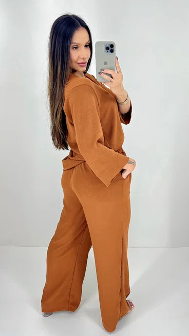 Conjunto Feminino 3/4 Eliani Air Flow