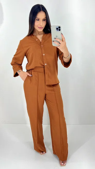 Conjunto Feminino 3/4 Eliani Air Flow
