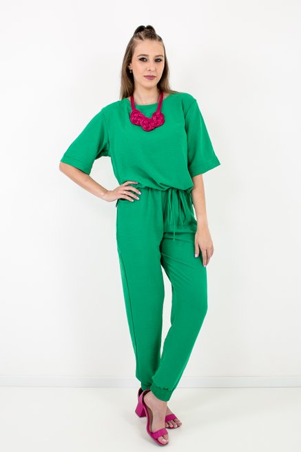 Conjunto Feminino Bourbon Liso Verde