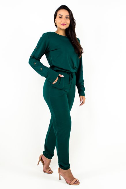Conjunto Feminino Manga Longa Loiva