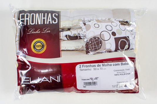 Fronhas de Malha Favinho Creme