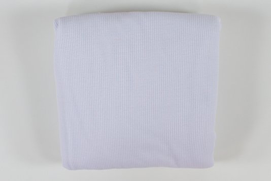 Lençol Malha Favinho Solteiro com Elástico Branco