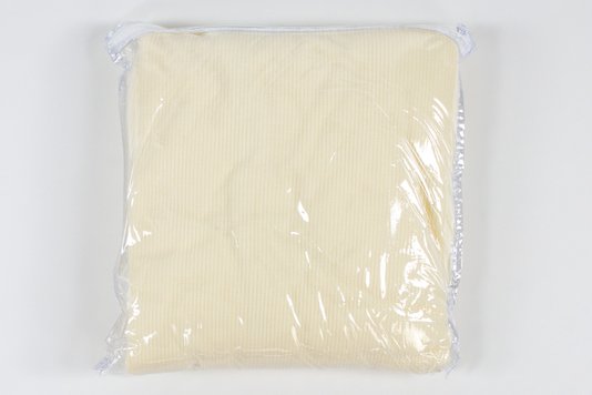 Lençol Malha Favinho Solteiro com Elástico Creme