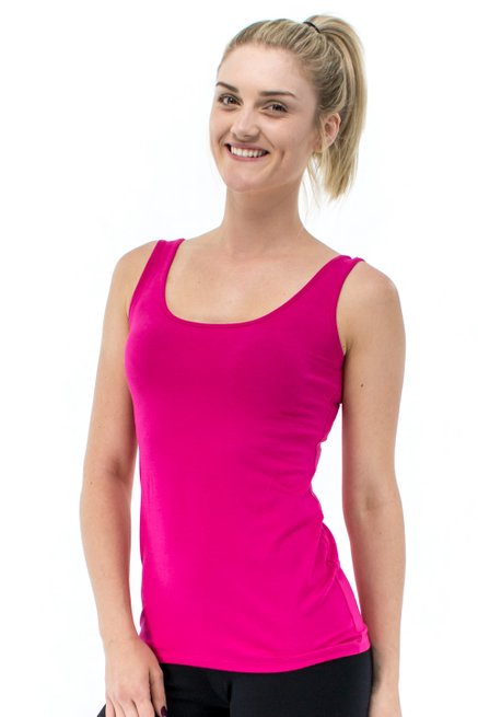 Regata Basica Viscolycra Lisa Rosa Pink