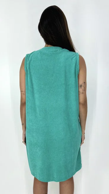 Saída de Banho Roupão Lucia Liso Verde