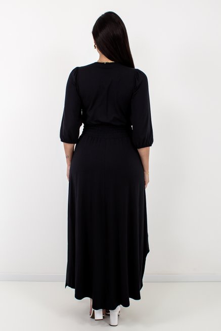 Vestido Feminino Zelia Liso Preto