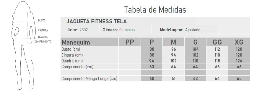 Jaqueta Fitness Tela Lisa Laranja
