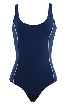 Maiô Natação Liso Azul Marinho