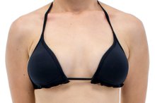 Bustiê Biquíni Bojo Liso Preto