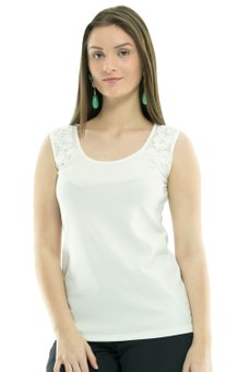 Regata Barbara Guipir Lisa Branca