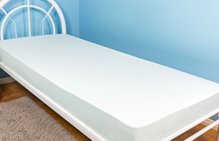 Lençol Malha Solteiro 140 x 240 cm Verde Claro