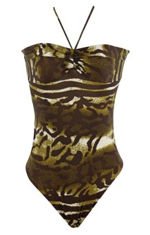 Maiô Tomara que Caia Estampa Geométrica