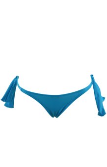 Calcinha Biquíni Amarrada Lisa Azul