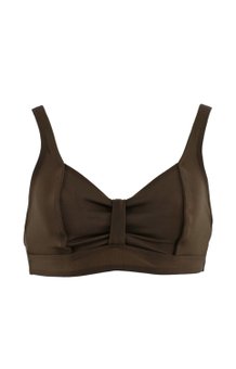 Bustiê Sunkini Senhora Liso Marrom