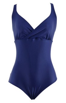 Maiô Tradicional Liso Azul Marinho