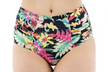 Calcinha Iolanda Estampa Floral Black