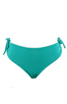 Calcinha Biquíni Franzida Lisa Verde