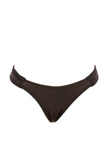 Calcinha Biquíni Izaura Lisa Marrom