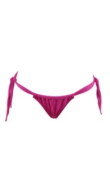 Calcinha Biquíni Cortininha Lisa Rosa