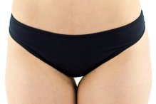 Calcinha Biquíni Asa-Delta Lisa Preta