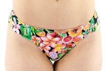 Calcinha Biquíni Fio Estampa Frutas Tropicais