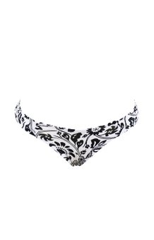 Calcinha Biquíni Drica Estampa Floral Preta