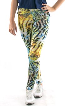 Calça Legging Carol Suplex Estampa Animal