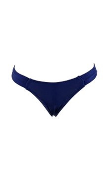 Calcinha Biquíni Drica Lisa Azul Marinho